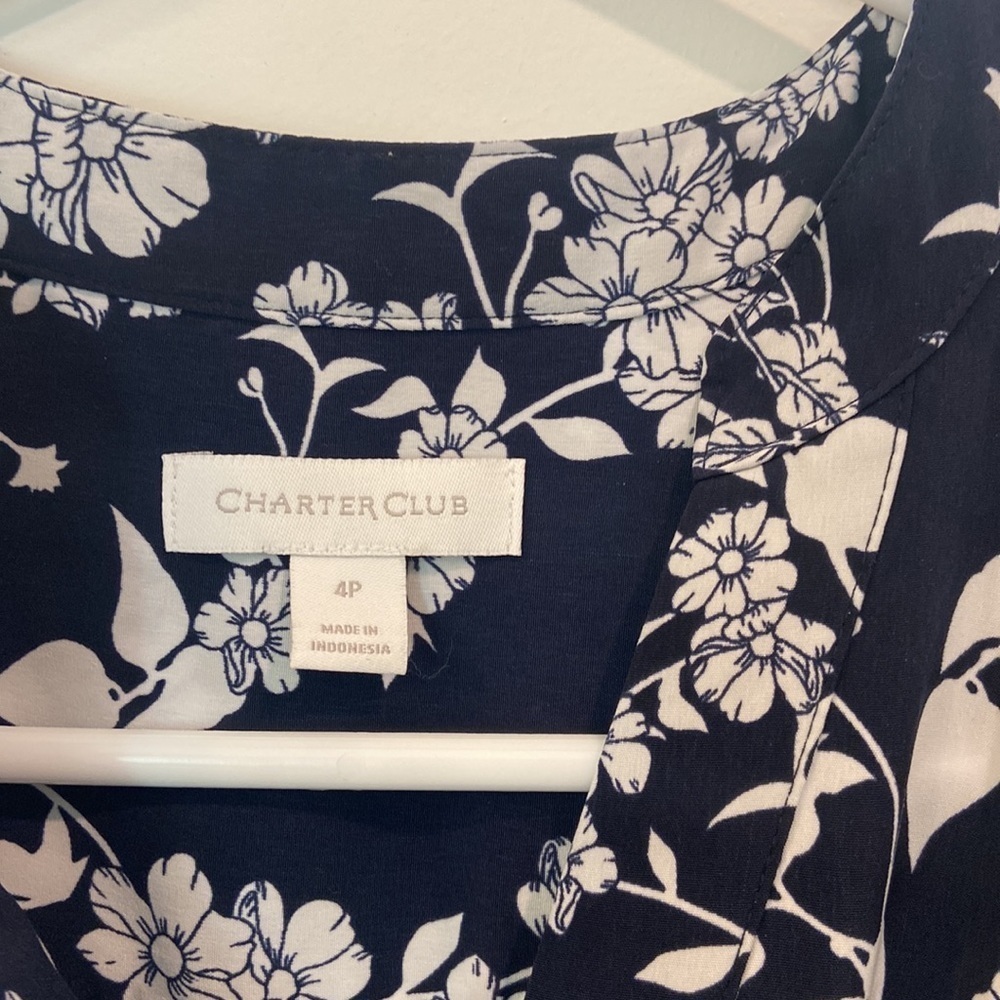 Charter Club - Floral Print Dress - Picture 5 of 15